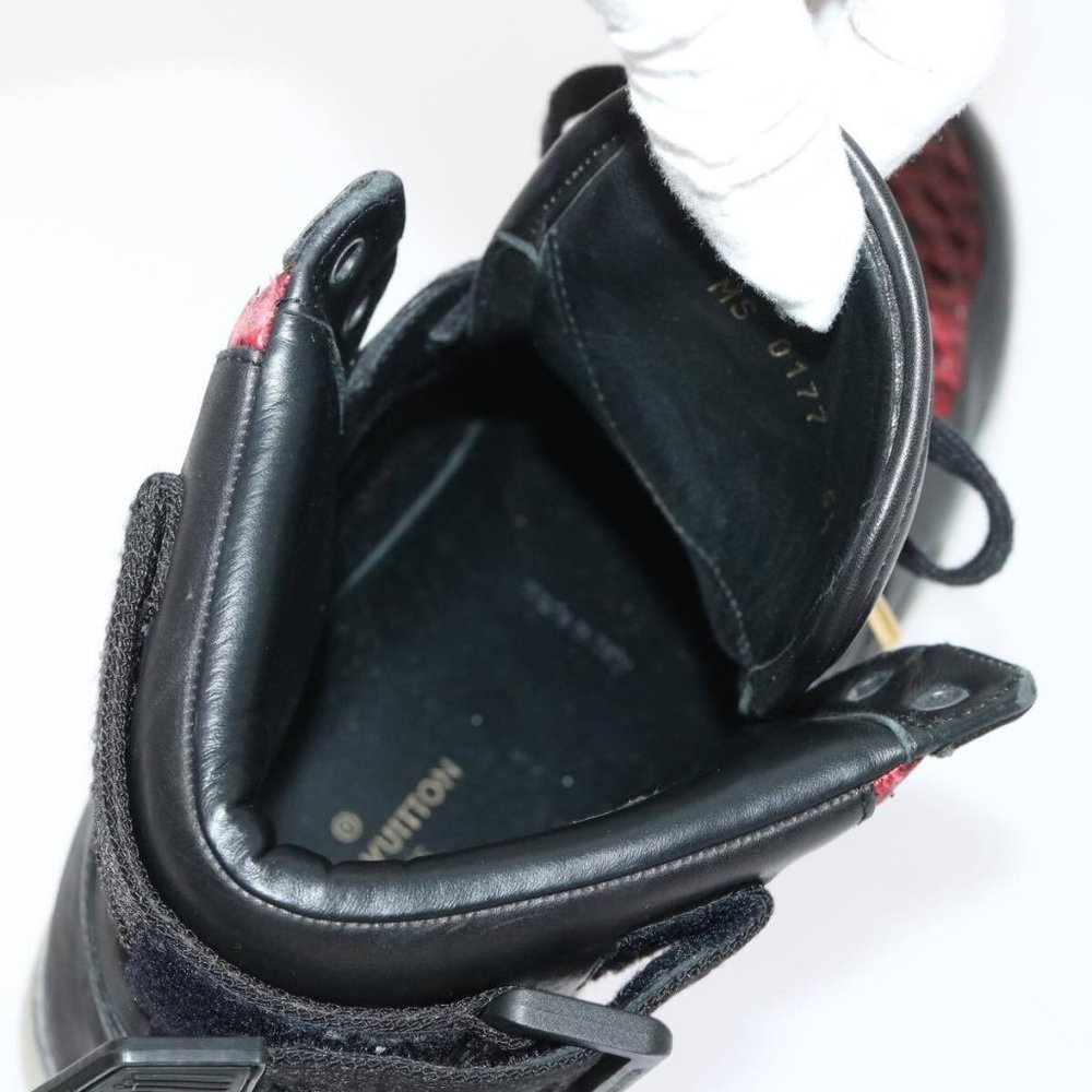LOUIS VUITTON High Top Sneakers Exotic Leather - Picture 12 of 15